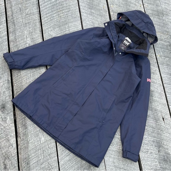 Helly Hansen Aden Insulated Long Rain Coat - Picture 2 of 6